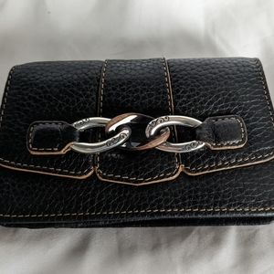 Brighton wallet, small brown leather